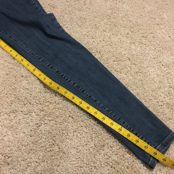 Second Yoga Canadian Made Denim Skinny Blue Jeans - Picture 16 of 16